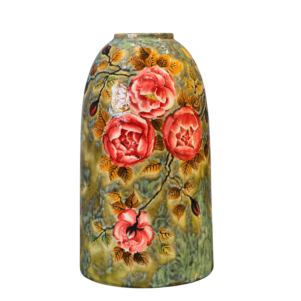 Handmade Mosaic Ceramic Vase – Artisan Design  – 40 cm (15.7 in) – Home Décor – Heritage T&T 3D Collection – Bat Trang Vietnam