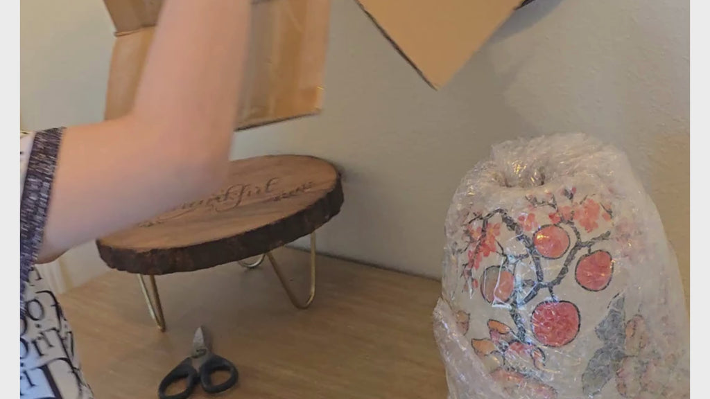 Handmade Mosaic Ceramic Vase – Artisan Design  – 26 cm (10.2 in) – Home Décor – Heritage T&T 3D Collection – Bat Trang Vietnam